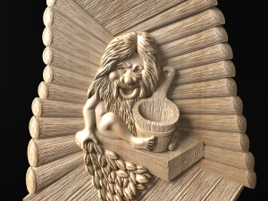 Relief 3D-printmodel