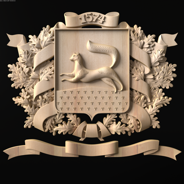 Relief 3D Baskı Modeli .c4d .max .obj .3ds .fbx .stl .blend 