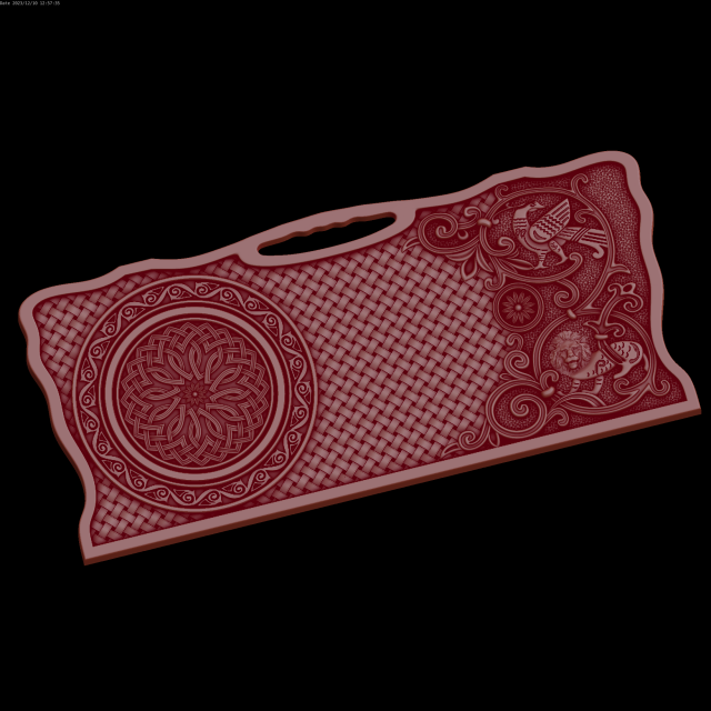 Relief 3Dプリントモデル .c4d .max .obj .3ds .fbx .stl .blend 