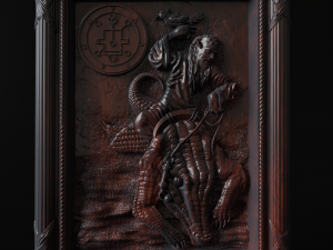 Relief 3D-Druckmodell