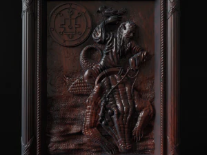 Рельєф 3D Принт Модель