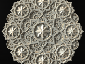 Relief 3D-Druckmodell