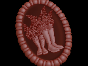 Relief Modelo de impresión 3D