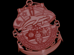 Relief 3D-printmodel