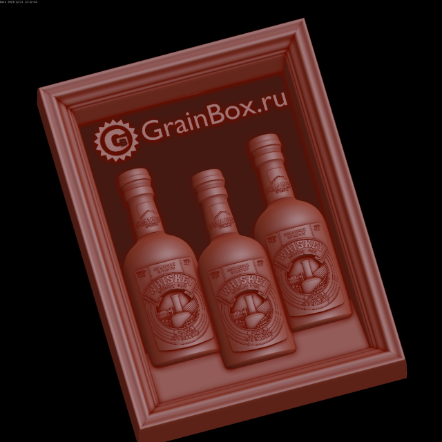 Relief 3D प्रिंट मॉडल .c4d .max .obj .3ds .fbx .stl .blend