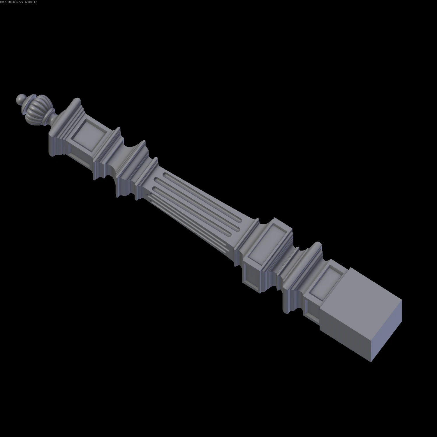 Relief 3D Print Model .c4d .max .obj .3ds .fbx .stl .blend 