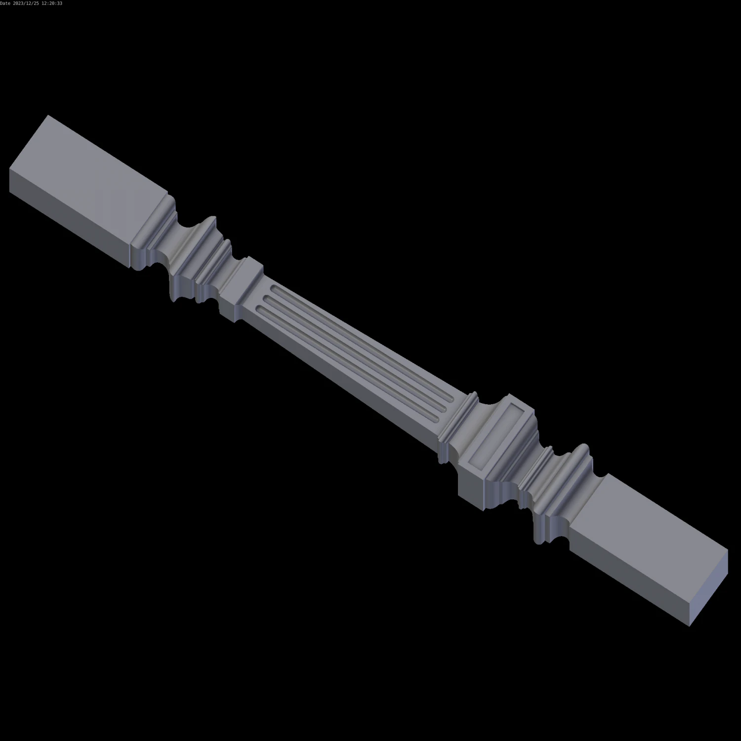 Relief 3D Print Model .c4d .max .obj .3ds .fbx .stl .blend 