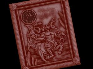 Relief 3D-Druckmodell