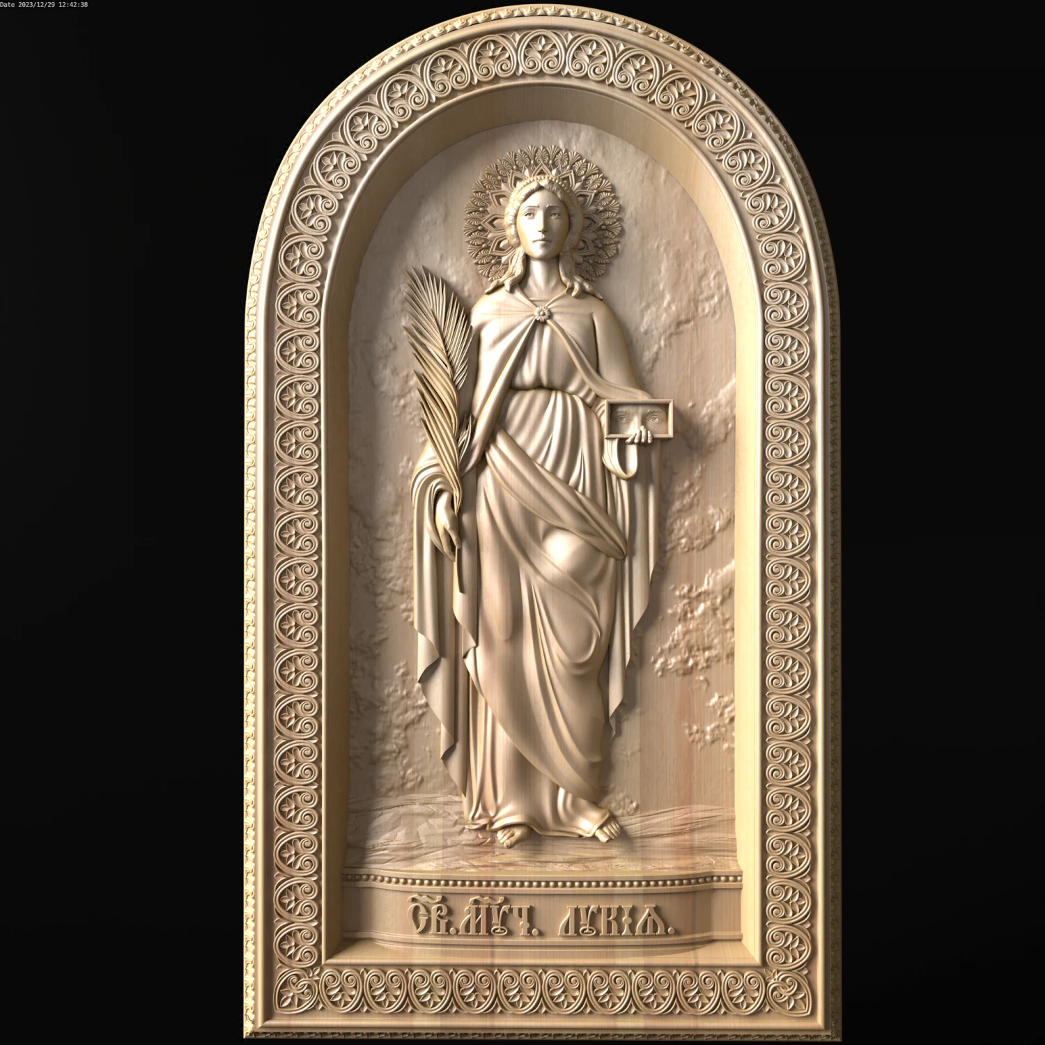 Relief 3D Print Model .c4d .max .obj .3ds .fbx .stl .blend