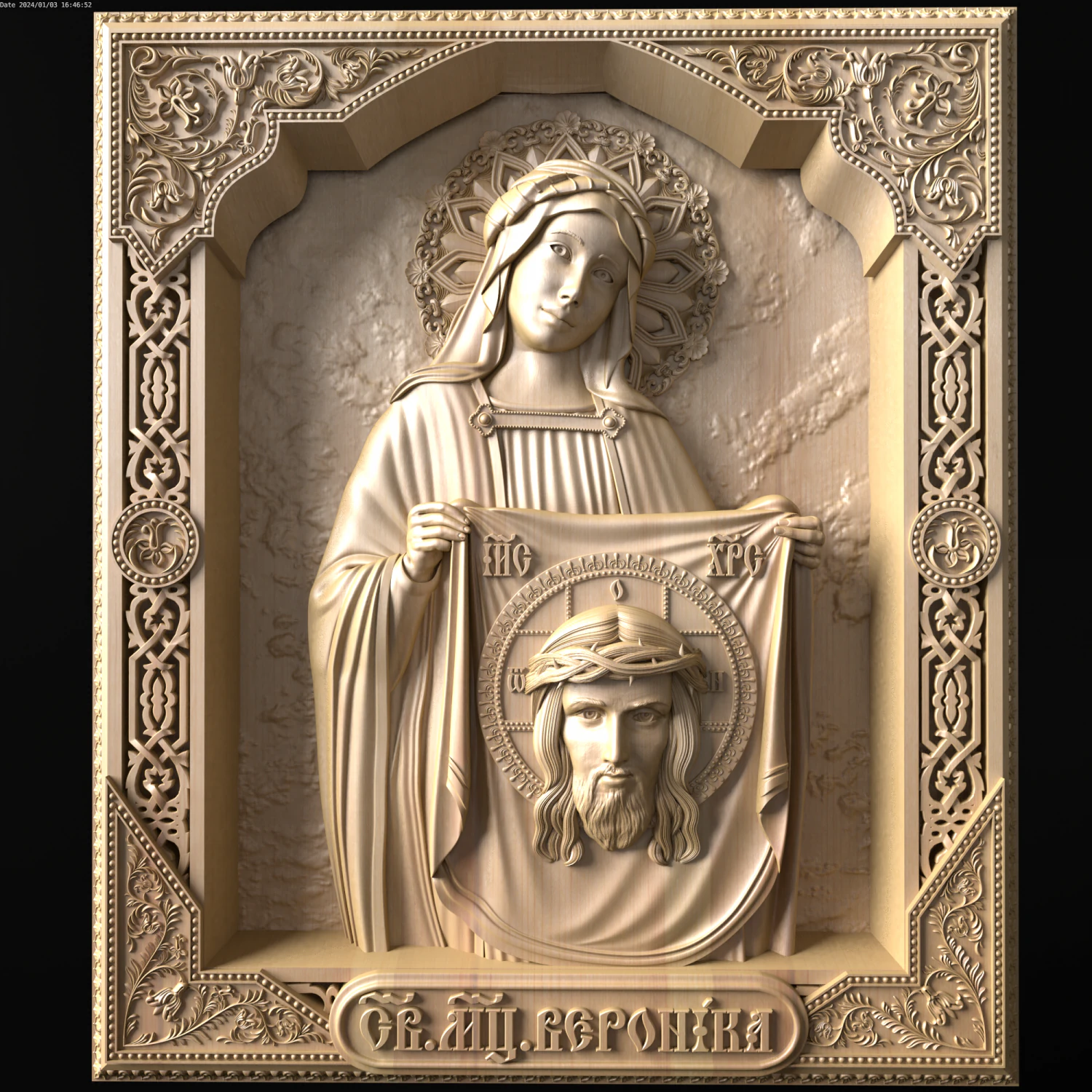 Relief 3D Print Model .c4d .max .obj .3ds .fbx .stl .blend