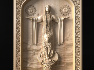 Relief 3D Print Model