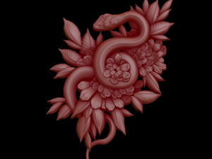Relief 3D प्रिंट मॉडल
