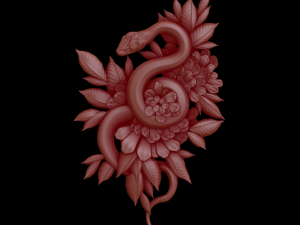 Relief 3D प्रिंट मॉडल