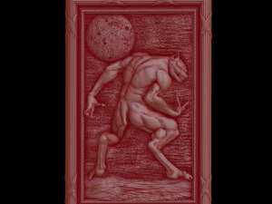 Erleichterung 3D Modell