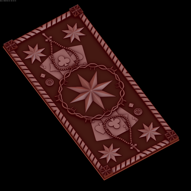 Relief 3D-printmodel .c4d .max .obj .3ds .fbx .stl .blend 