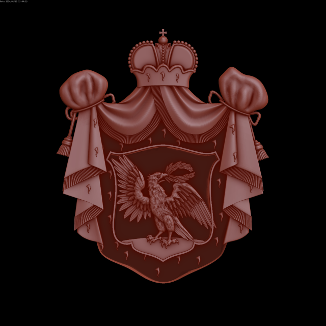 Relief 3D Model .c4d .max .obj .3ds .fbx .stl .blend