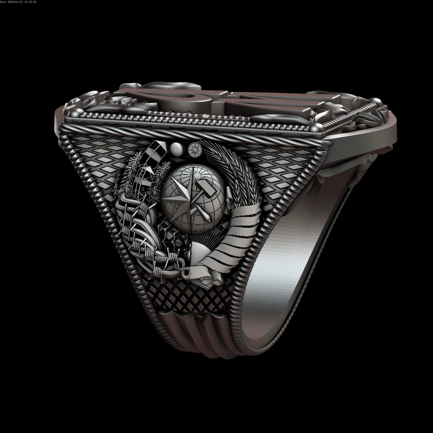 Relief 3D Model .c4d .max .obj .3ds .fbx .stl .blend 