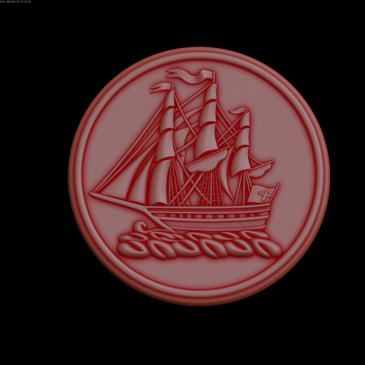 Relief 3D Model .c4d .max .obj .3ds .fbx .stl .blend