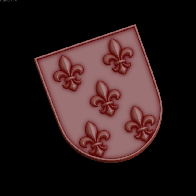 Relief Modello 3D .c4d .max .obj .3ds .fbx .stl .blend 