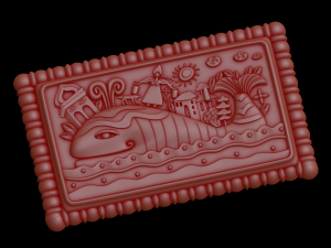 Relief 3D मॉडल