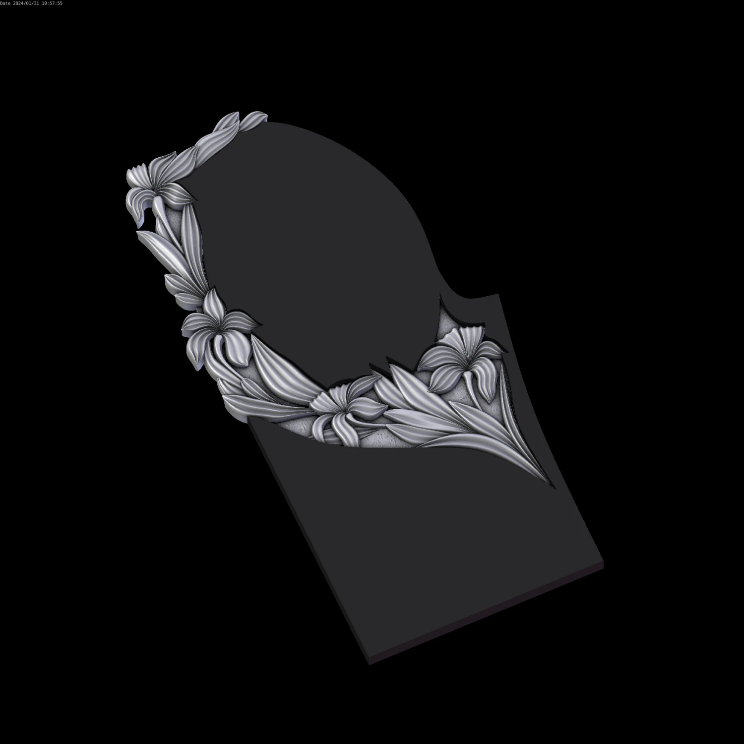 Relief 3D Model .c4d .max .obj .3ds .fbx .stl .blend 