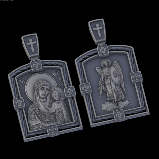 Relief 3D-Modell .c4d .max .obj .3ds .fbx .stl .blend 