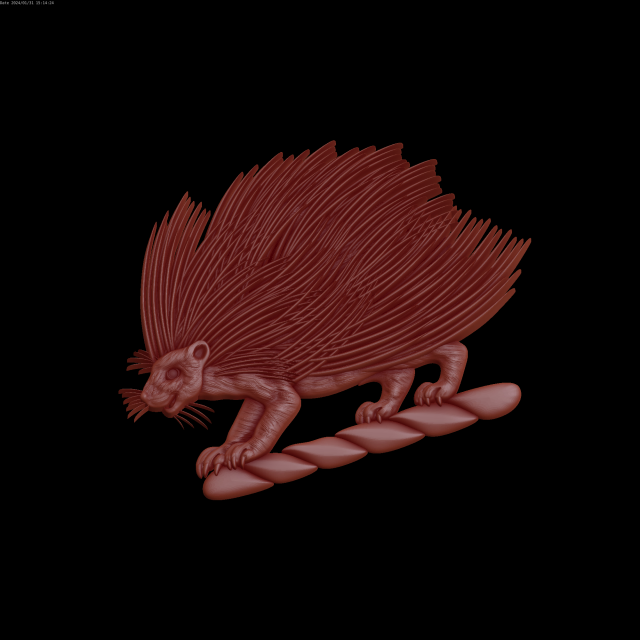 Relief 3D 모델 .c4d .max .obj .3ds .fbx .stl .blend 