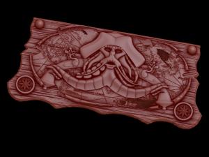 Relief 3D Model