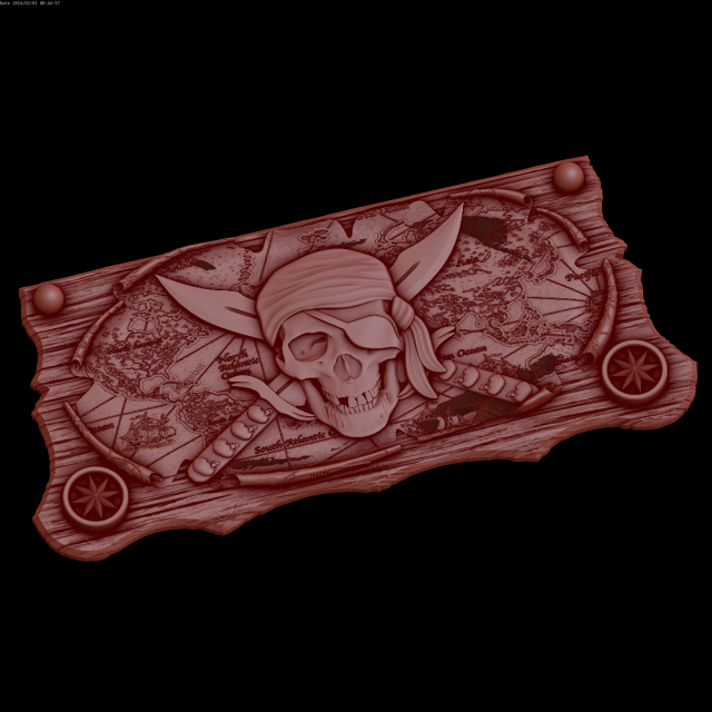 Relief 3D Модель .c4d .max .obj .3ds .fbx .stl .blend 