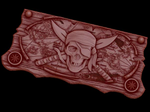 Relief 3D Model