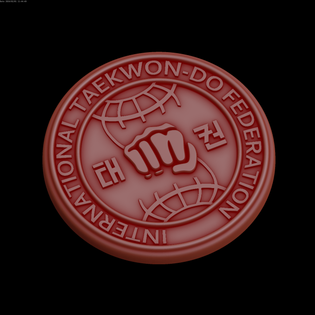 Relief Model 3D .c4d .max .obj .3ds .fbx .stl .blend
