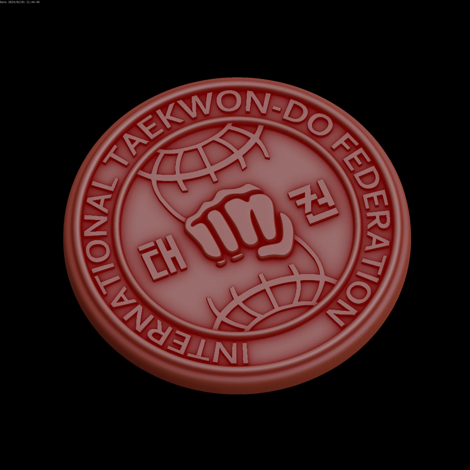 Relief 3D Model .c4d .max .obj .3ds .fbx .stl .blend 
