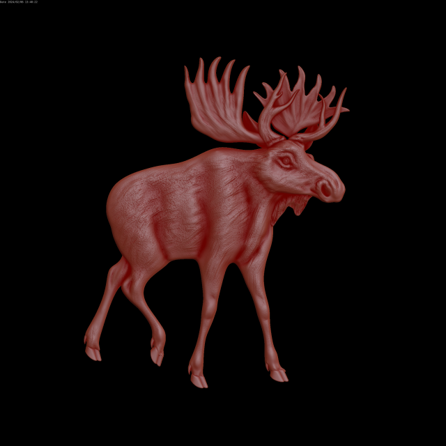 Relief 3D Model .c4d .max .obj .3ds .fbx .stl .blend 