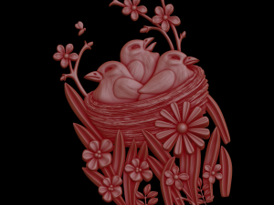 Relief 3D 模型