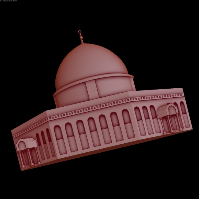 Relief 3D Model .c4d .max .obj .3ds .fbx .stl .blend 