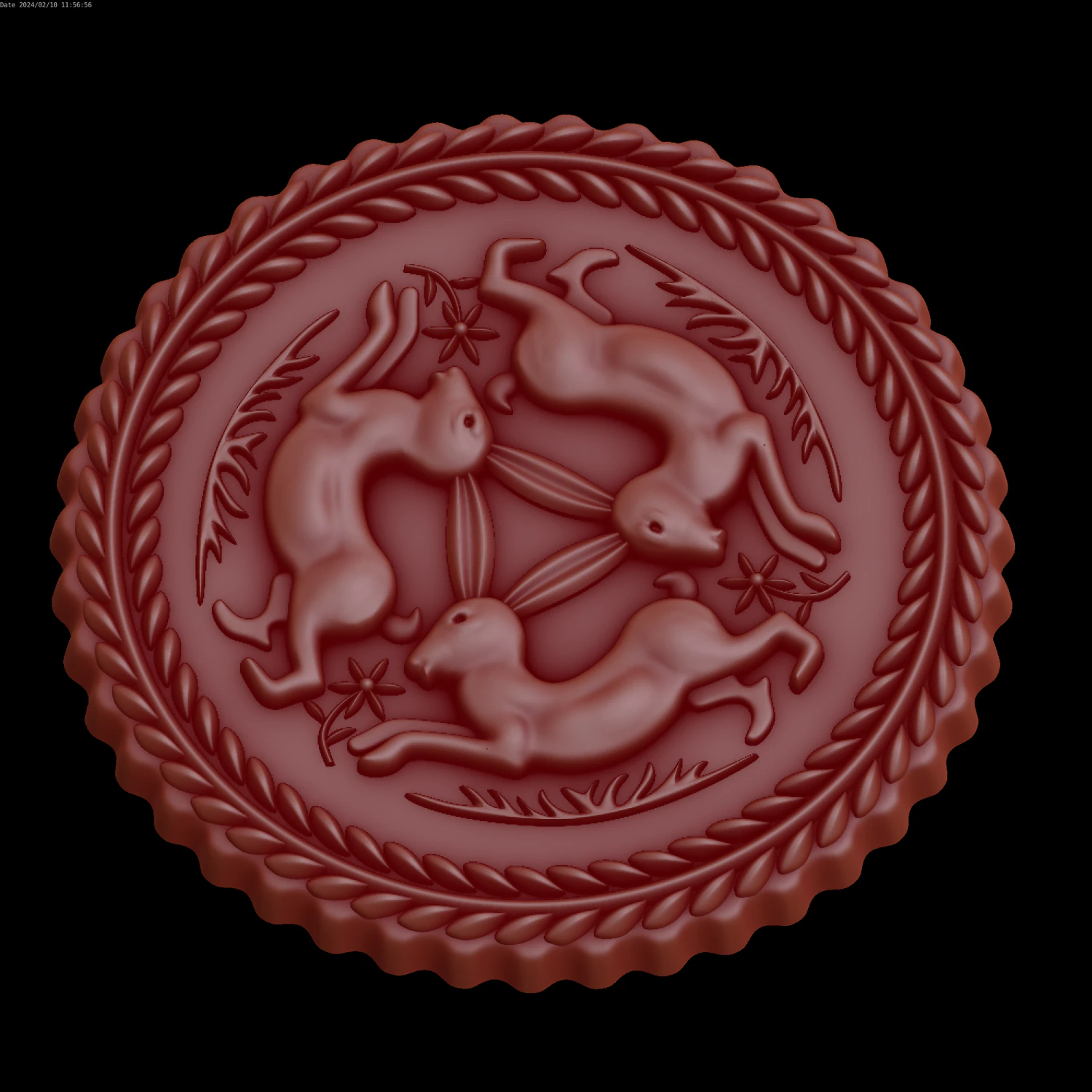 Relief 3D Model .c4d .max .obj .3ds .fbx .stl .blend 