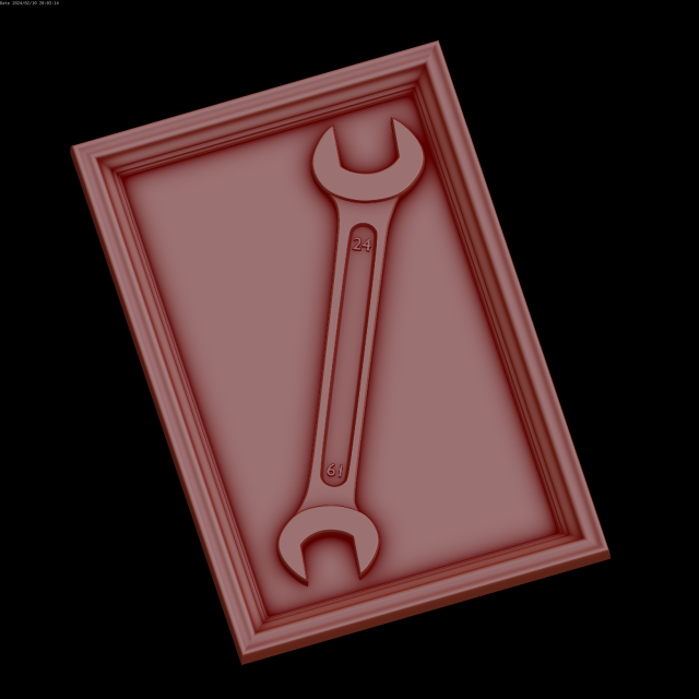 Relief Modello 3D .c4d .max .obj .3ds .fbx .stl .blend 