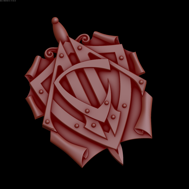 Relief 3D 模型 .c4d .max .obj .3ds .fbx .stl .blend 