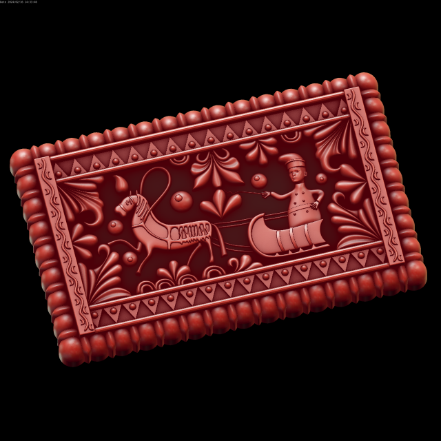 Relief Model 3D .c4d .max .obj .3ds .fbx .stl .blend 