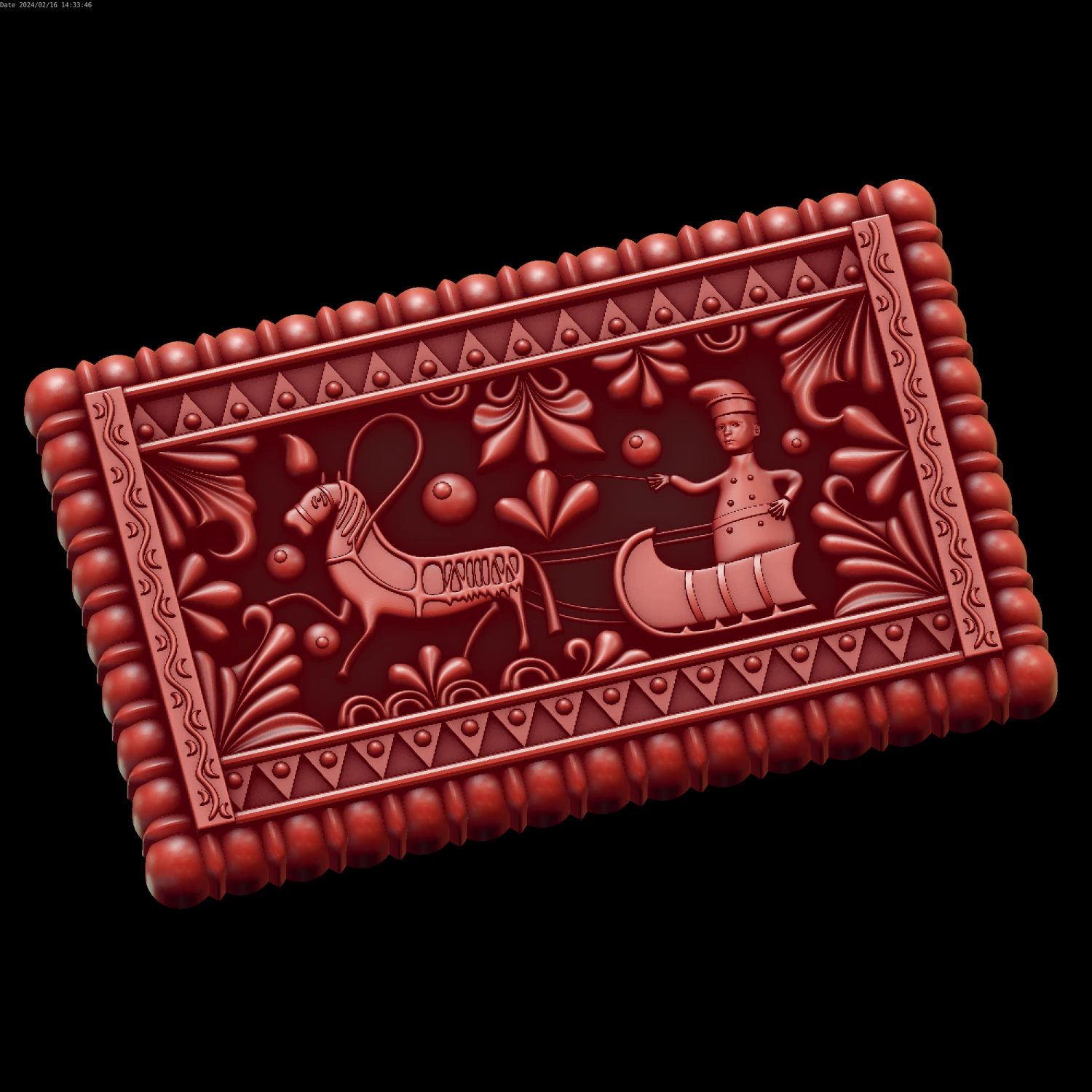 Relief 3D Model .c4d .max .obj .3ds .fbx .stl .blend 