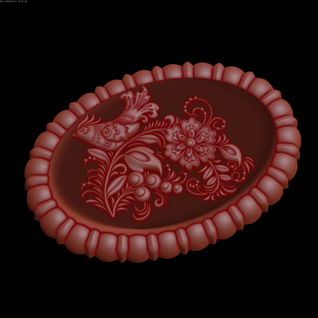 Relief 3D Model .c4d .max .obj .3ds .fbx .stl .blend