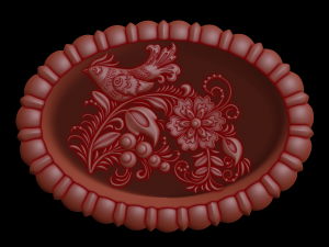 Relief 3D Model