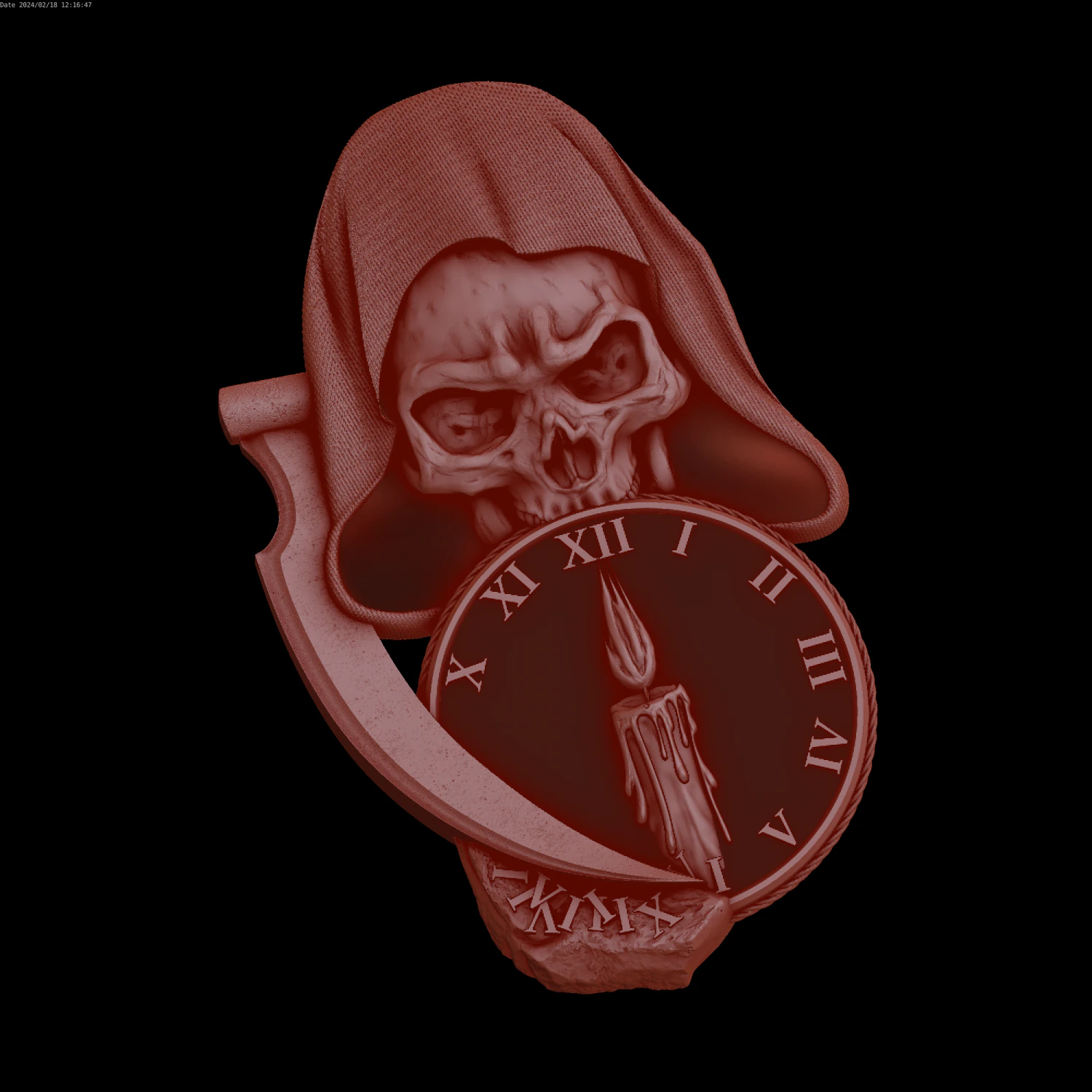 Relief 3D Model .c4d .max .obj .3ds .fbx .stl .blend