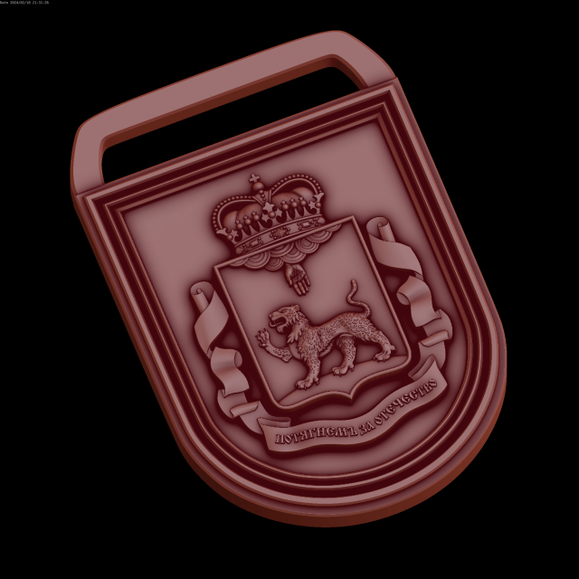 Relief Modello 3D .c4d .max .obj .3ds .fbx .stl .blend 
