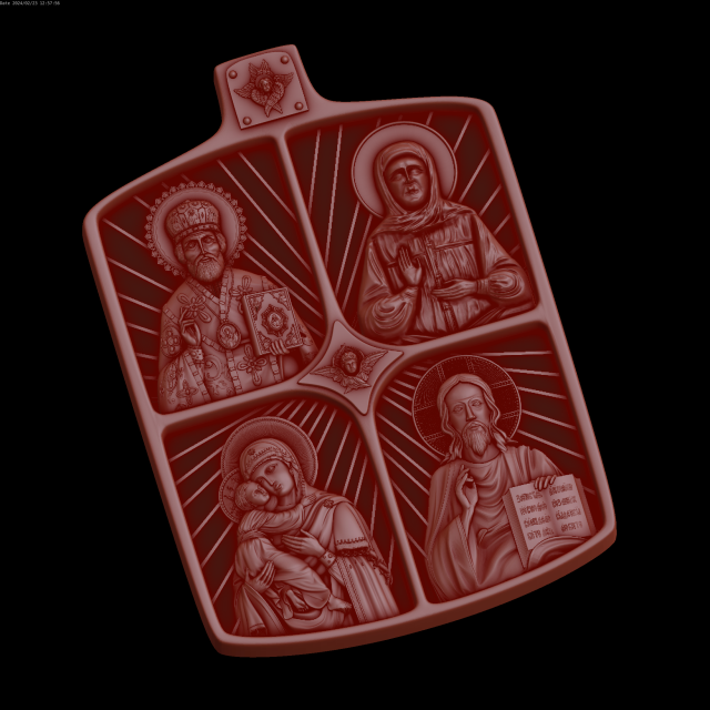 Relief 3D 모델 .c4d .max .obj .3ds .fbx .stl .blend 