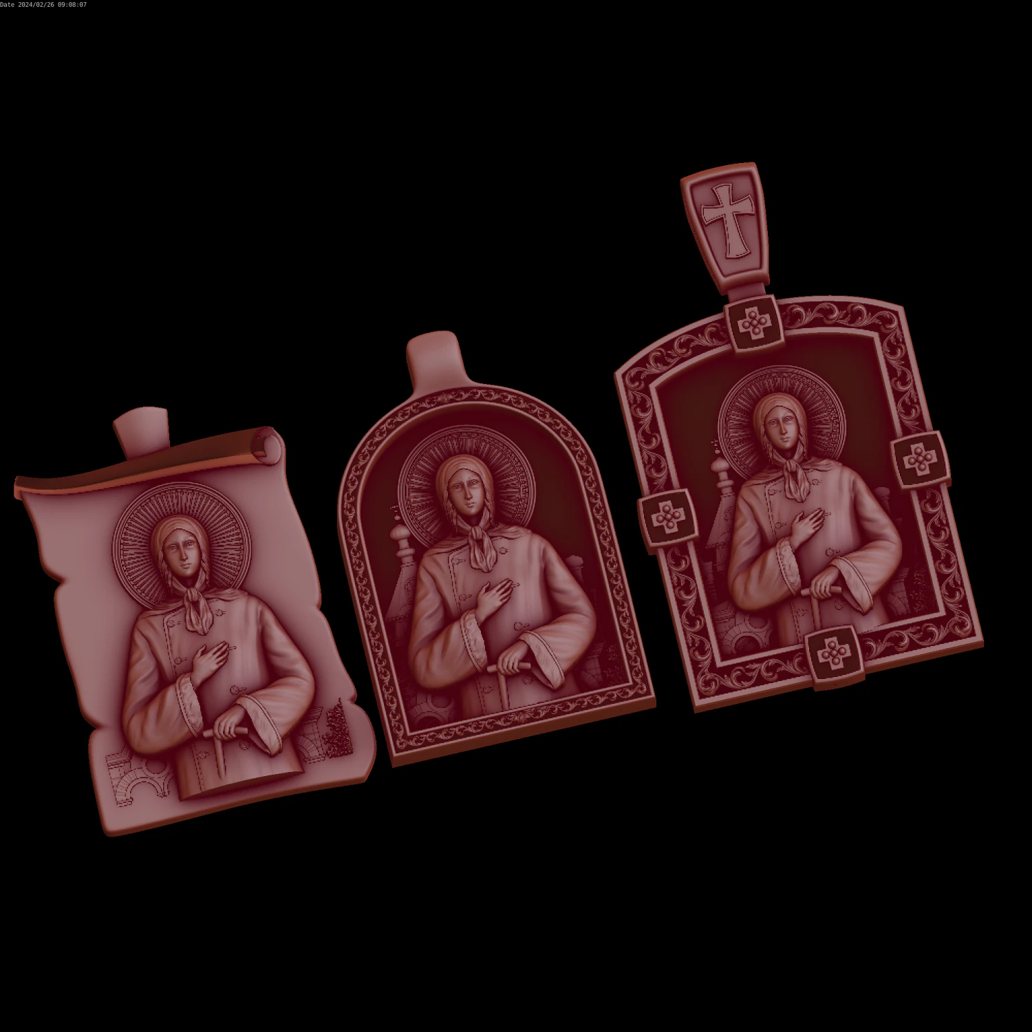 Relief 3D Model .c4d .max .obj .3ds .fbx .stl .blend 