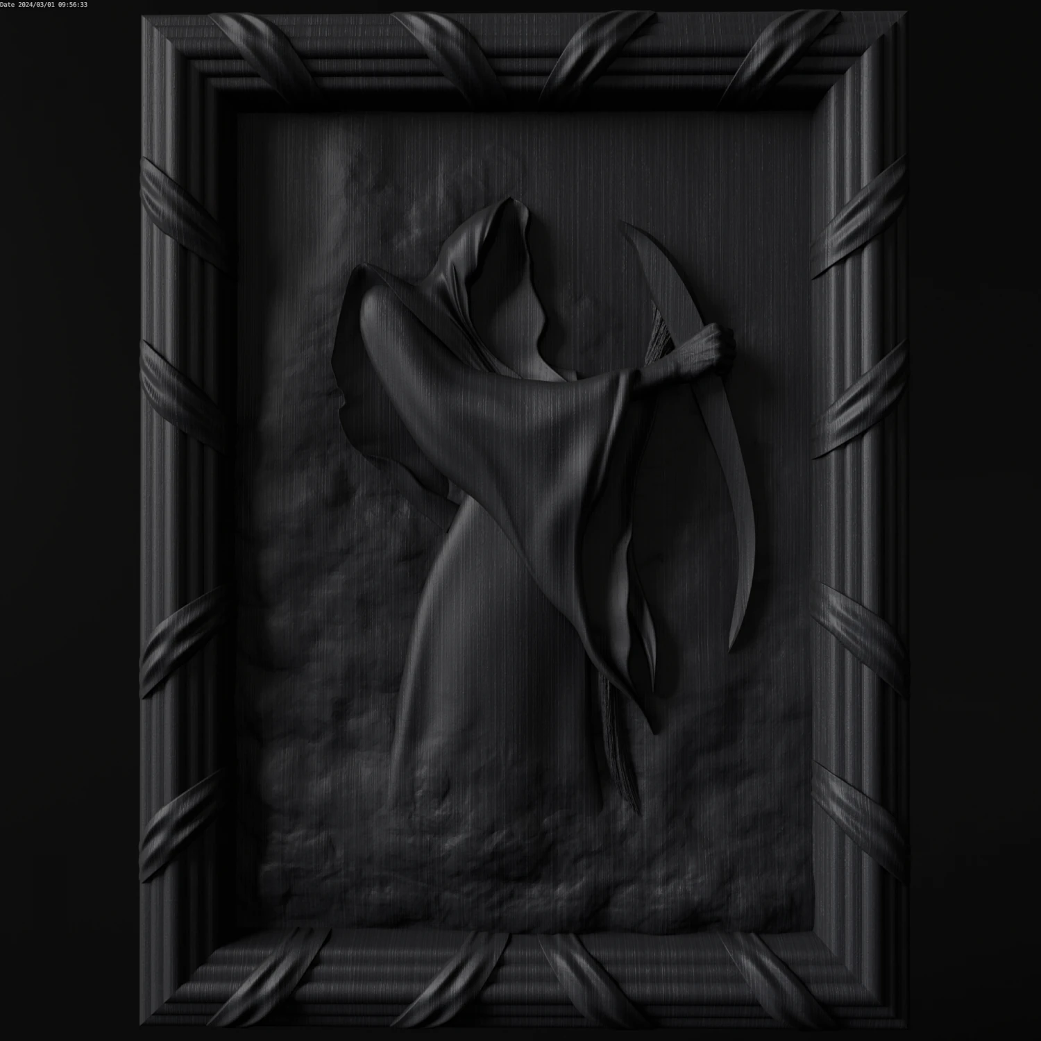 Relief 3D Model .c4d .max .obj .3ds .fbx .stl .blend 