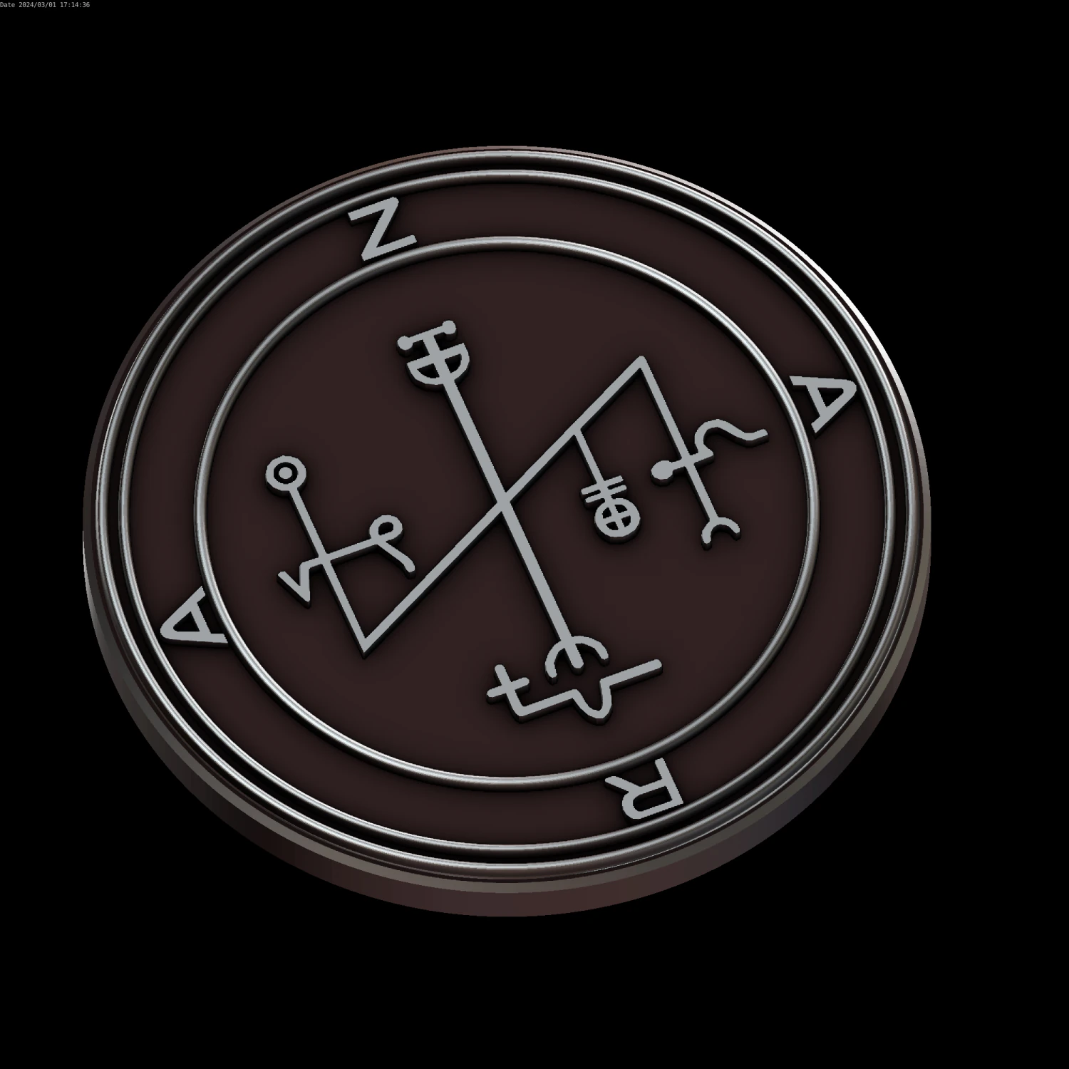 Relief 3D Model .c4d .max .obj .3ds .fbx .stl .blend 