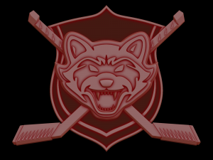 Relief 3D-Modell