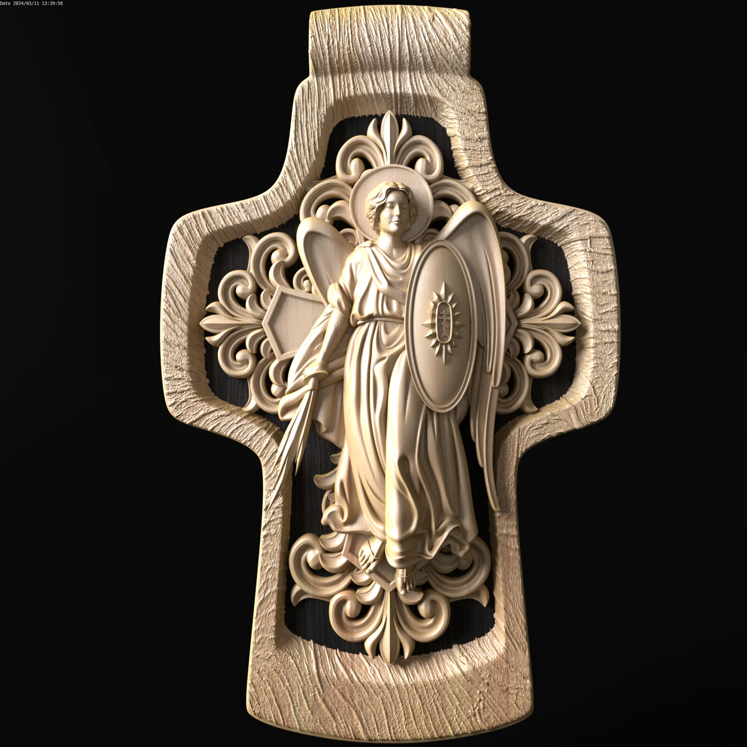 Relief 3D Model .c4d .max .obj .3ds .fbx .stl .blend 